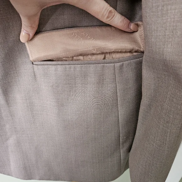 Caravelli Italy Brown Men's Suit Jacket Blazer Sport Coat 50R - Picture 7 of 7